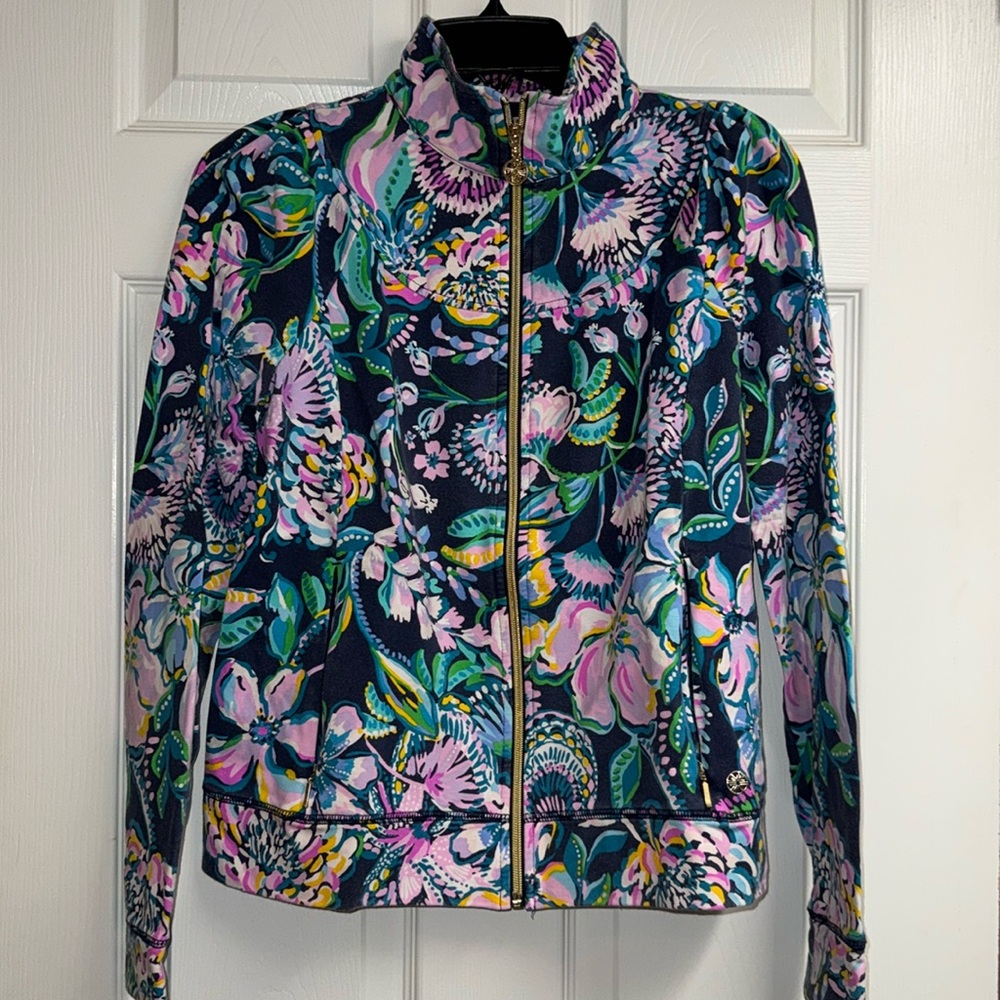 Lilly Pulitzer size M luxletic jacket very good used condition
